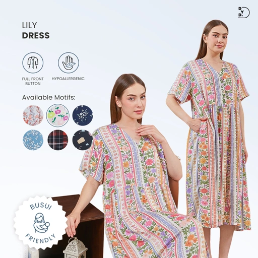 Image of Lily Dress - DYD Label - Homedress Bahan Rayon