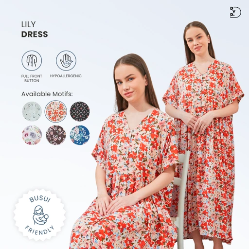 Image of Lily Dress - DYD Label - Homedress Bahan Rayon