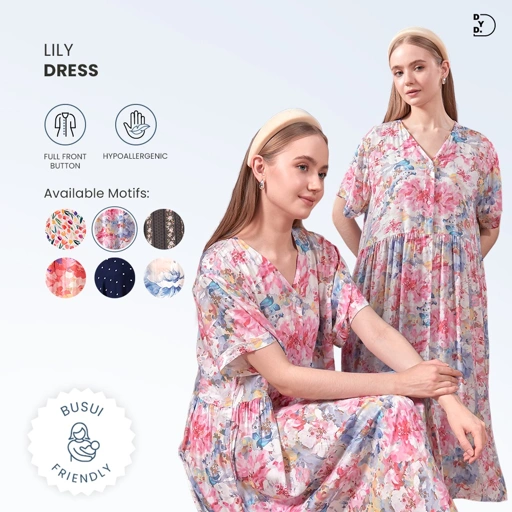Image of Lily Dress - DYD Label - Homedress Bahan Rayon