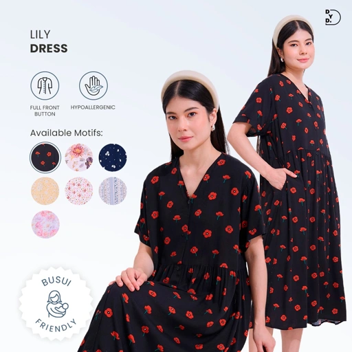 Image of Lily Dress - DYD Label - Homedress Bahan Rayon