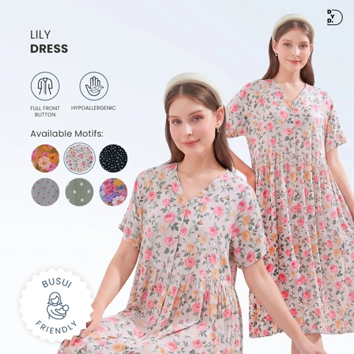 Image of Lily Dress - DYD Label - Homedress Bahan Rayon