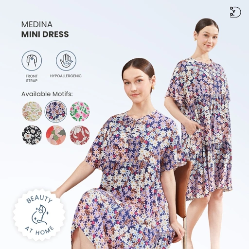 Image of Medina Mini Dress - DYD Label - Homedress Bahan Rayon