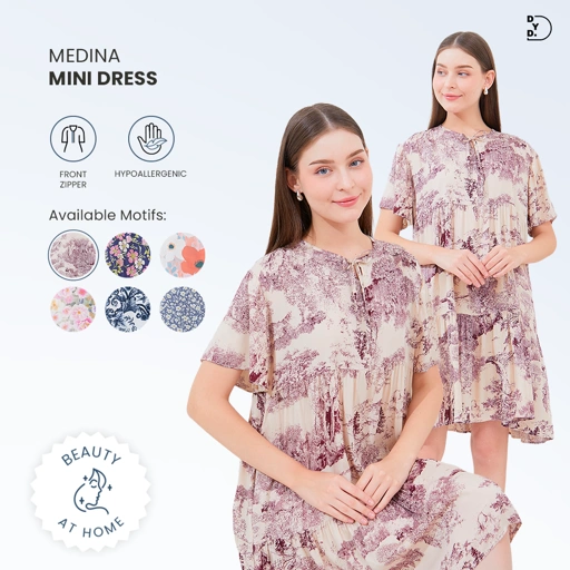 Image of Medina Mini Dress - DYD Label - Homedress Bahan Rayon