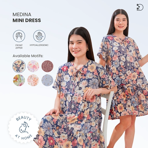 Image of Medina Mini Dress - DYD Label - Homedress Bahan Rayon