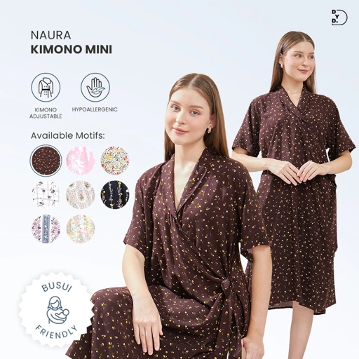 Image of Naura Kimono Mini - DYD Label - Homedress Lahiran Bahan Rayon