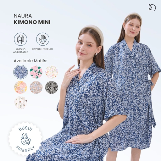 Image of Naura Kimono Mini - DYD Label - Homedress Lahiran Bahan Rayon