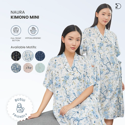 Image of NAURA MINI - KIMONO - BAHAN RAYON FREE SIZE