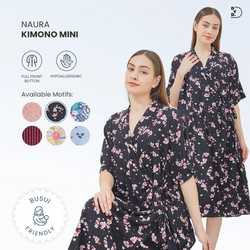 Image of Naura Kimono Mini - DYD Label - Homedress Lahiran Bahan Rayon