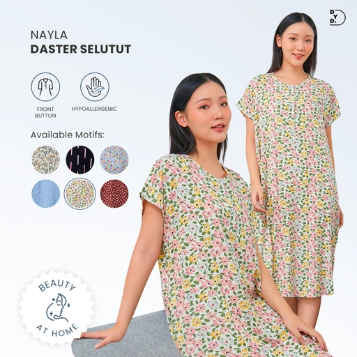 Image of Nayla Daster Selutut - DYD Label - Homedress Bahan Rayon