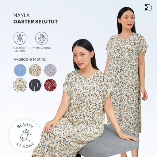 Image of Nayla Daster Selutut - DYD Label - Homedress Bahan Rayon