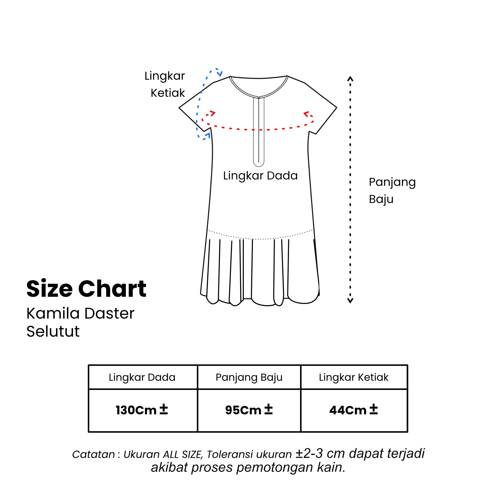 Kamila Daster Selutut - DYD Label - Homedress Bahan Rayon