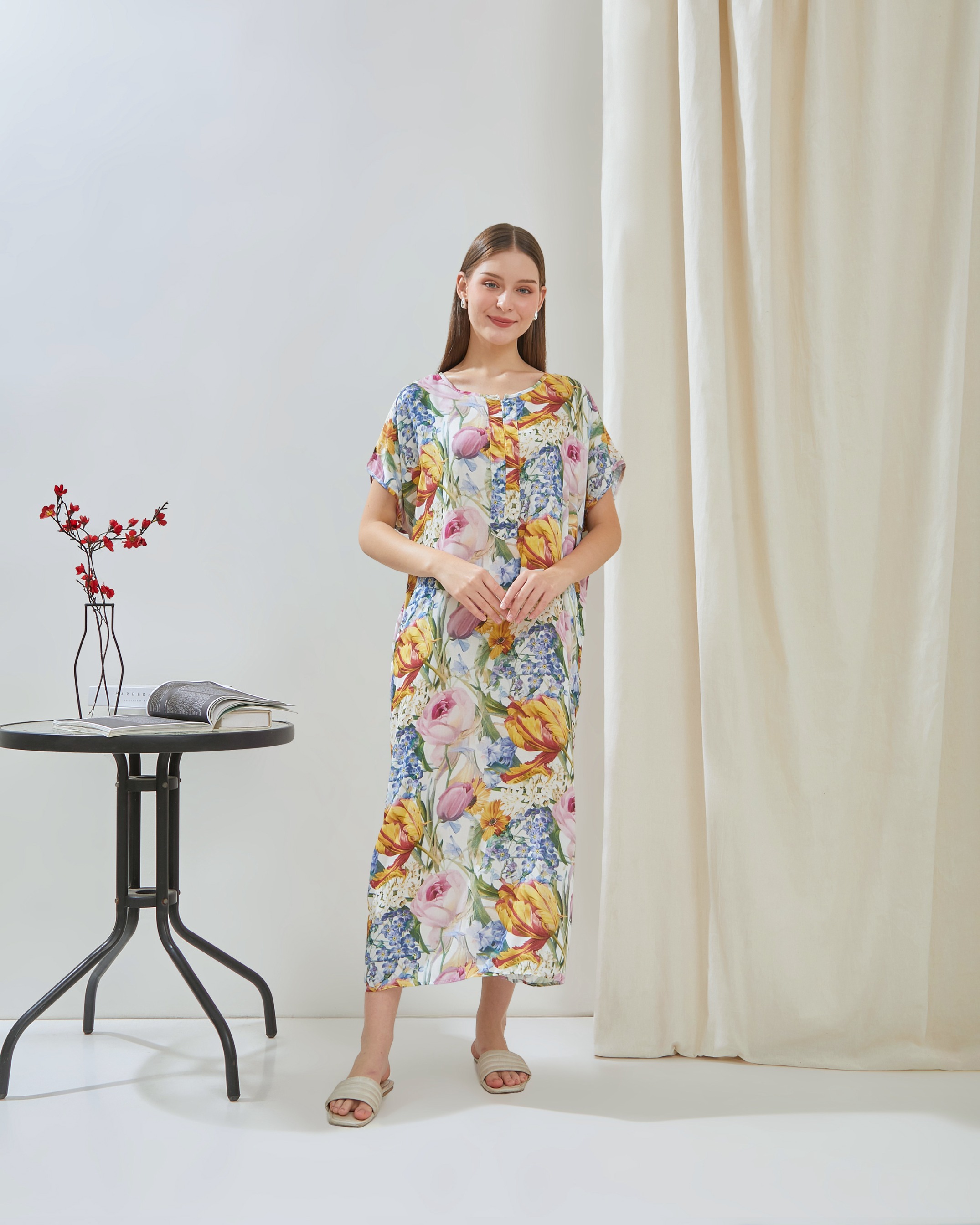 Kamaya Daster Semata Kaki - DYD Label - Homedress Bahan Rayon