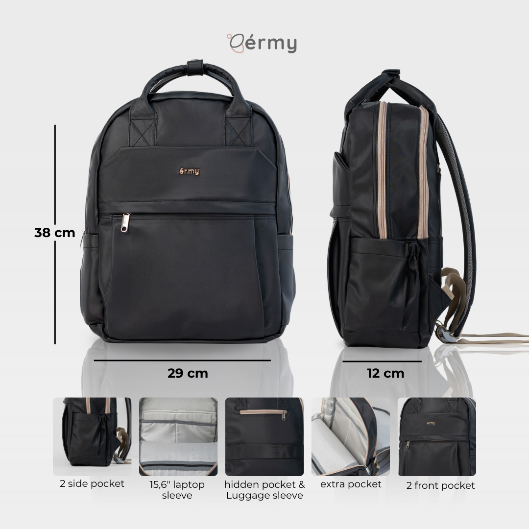 ERMY- Yura Ransel Wanita 2 in 1 Waterproof