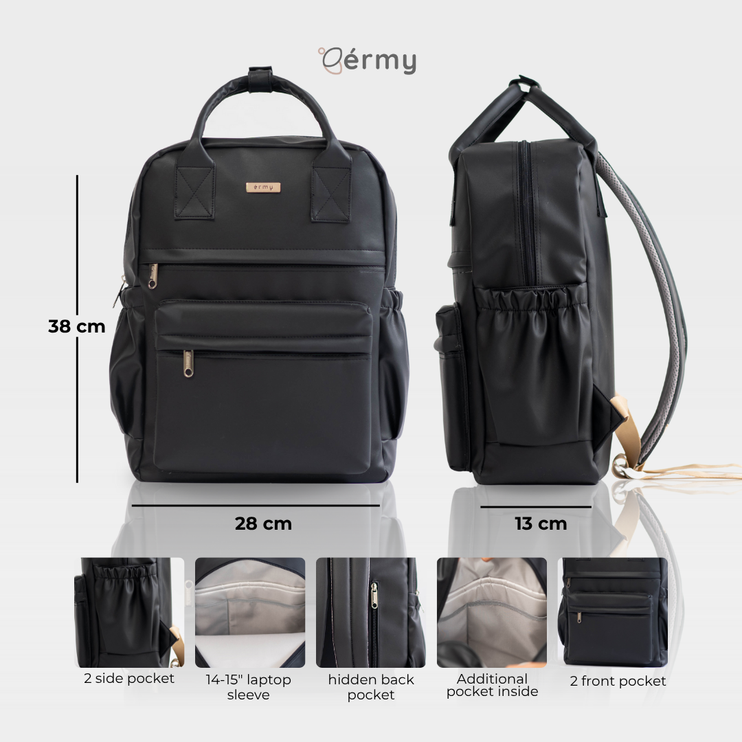ERMY - Yumi Ransel Wanita 2 in 1 Waterproof