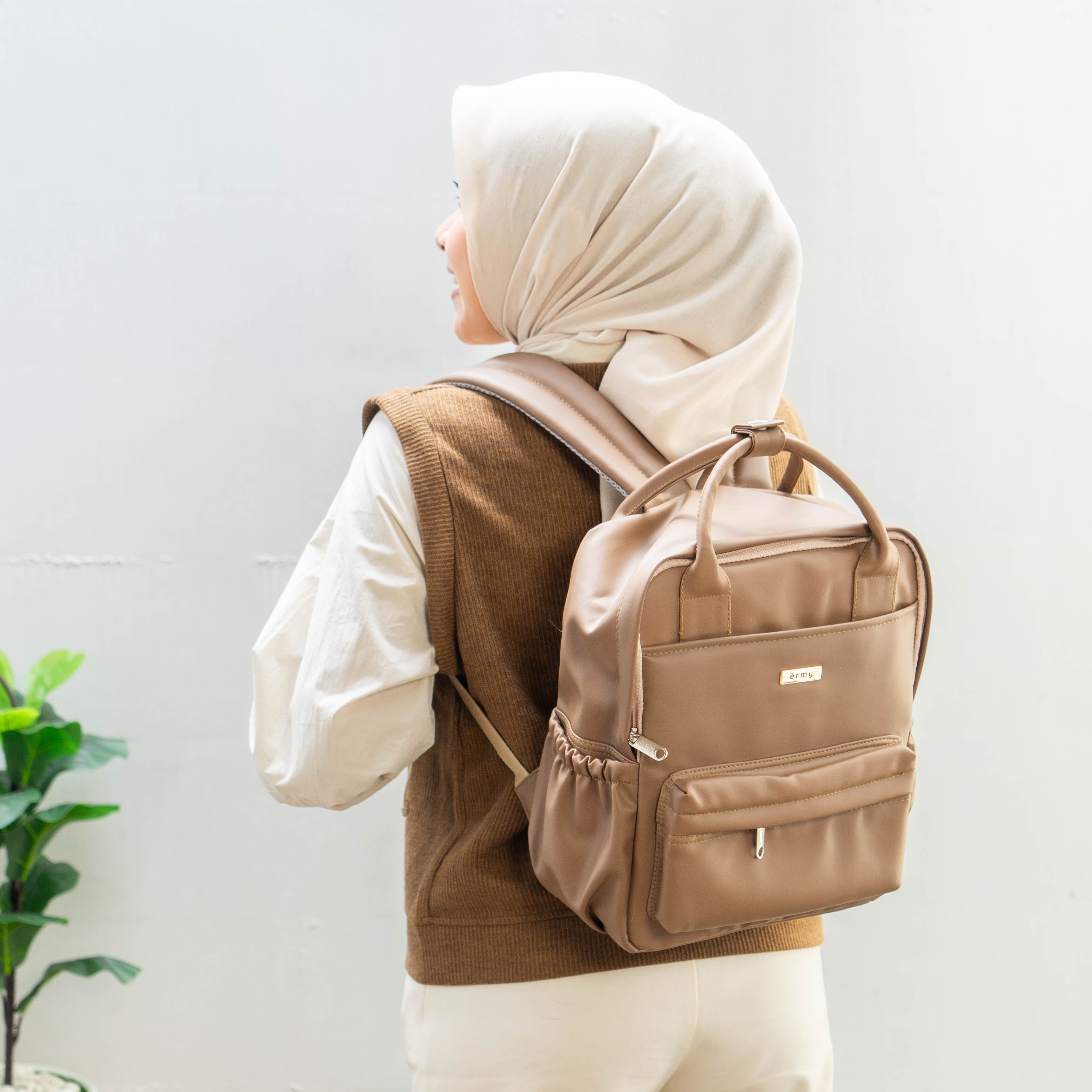 ERMY - Mily Ransel Mini Tas Wanita Sekolah 2 in 1 Waterproof