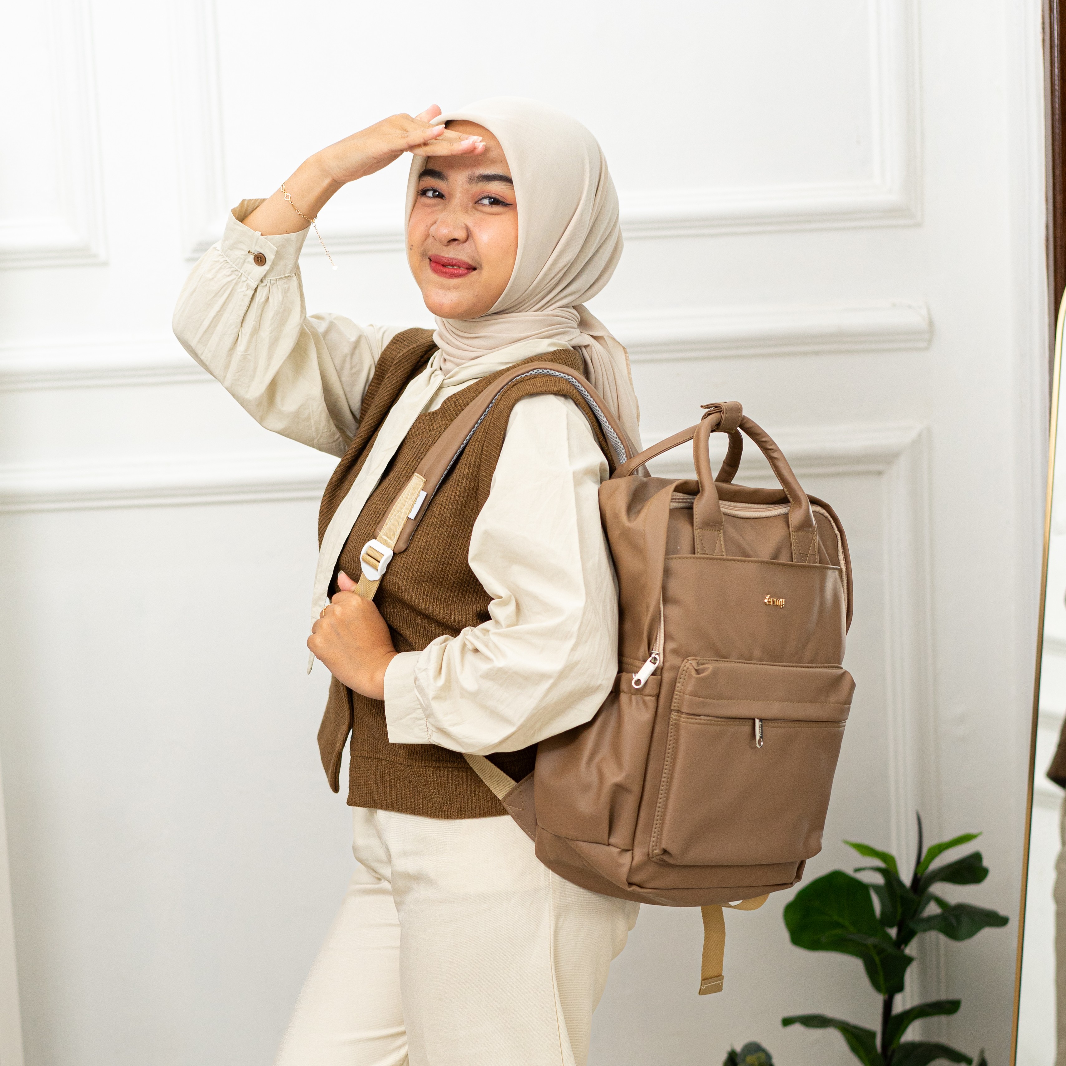 ERMY - Aily Ransel Wanita 2 in 1 Waterproof