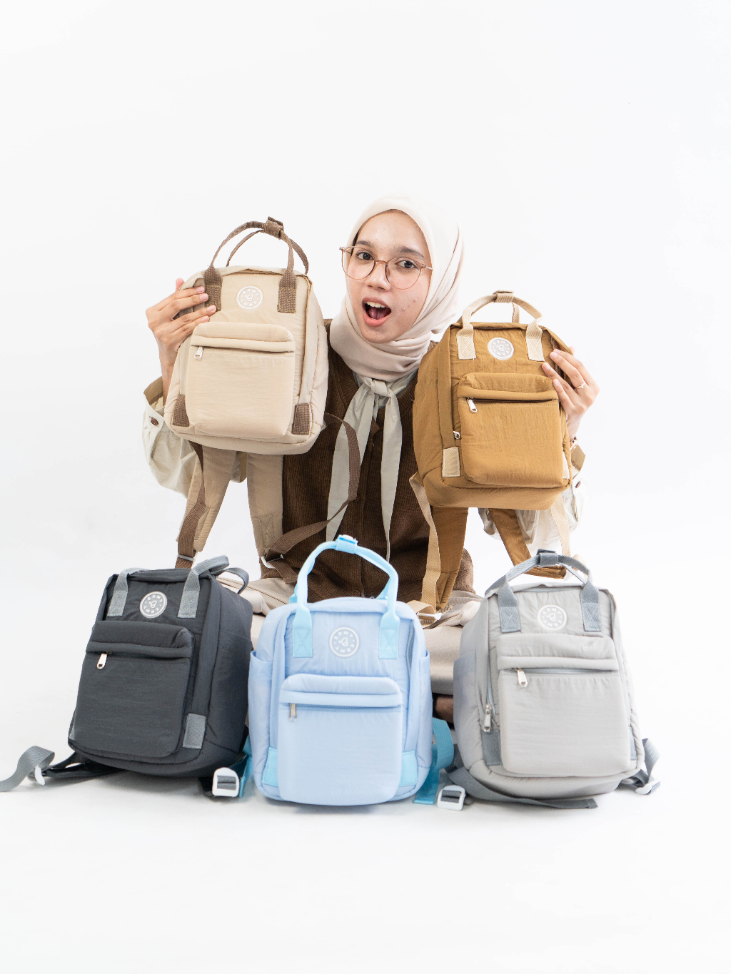 ERMY - Ransel Mini Aiko 2 In 1 Tas Wanita