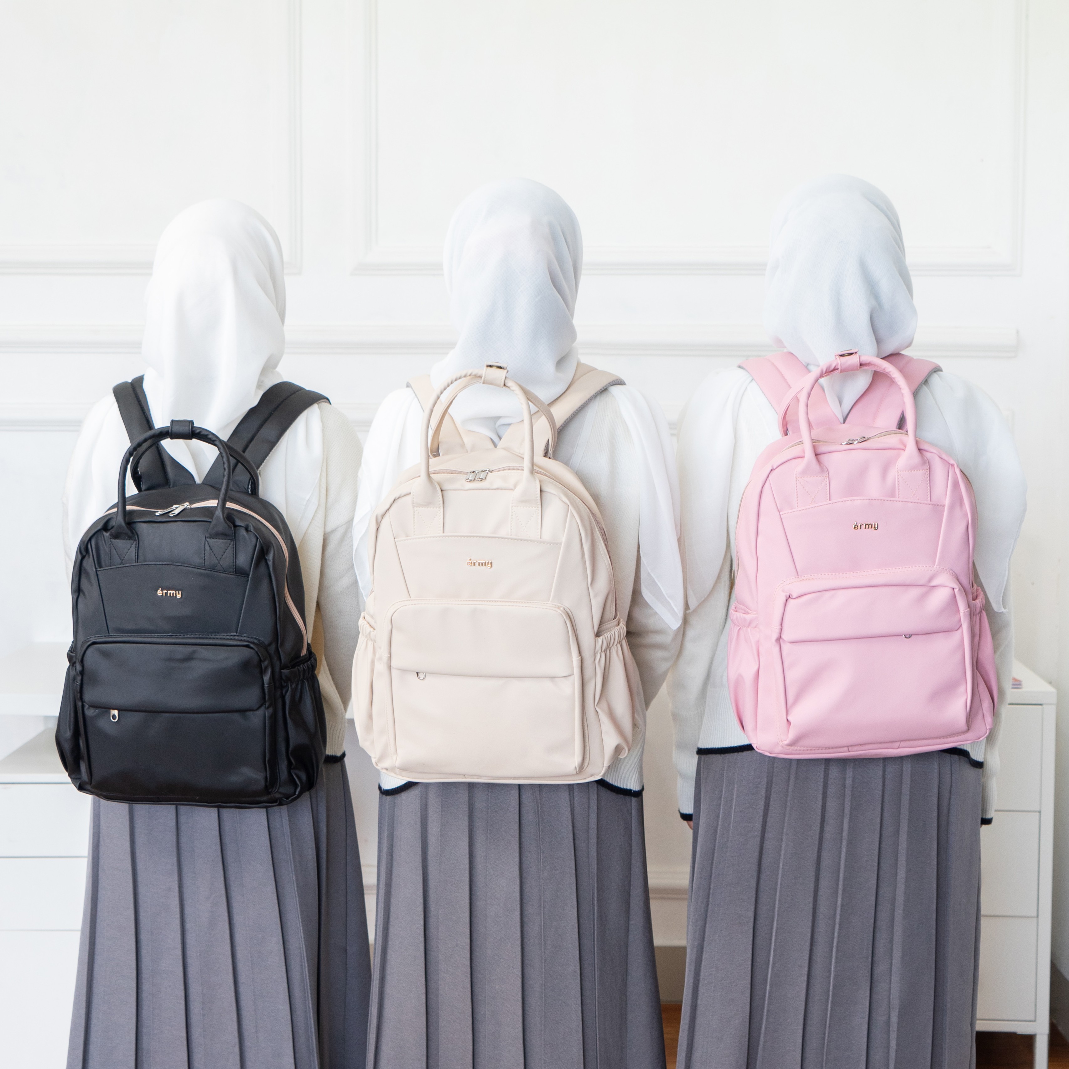 ERMY – Winnie Ransel Wanita 2 in 1 Waterproof