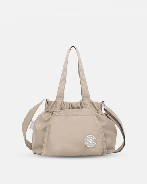 Image of ERMY-Dobby Dumpling Bag Wanita