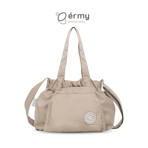 Image of ERMY-Dobby Dumpling Bag Wanita
