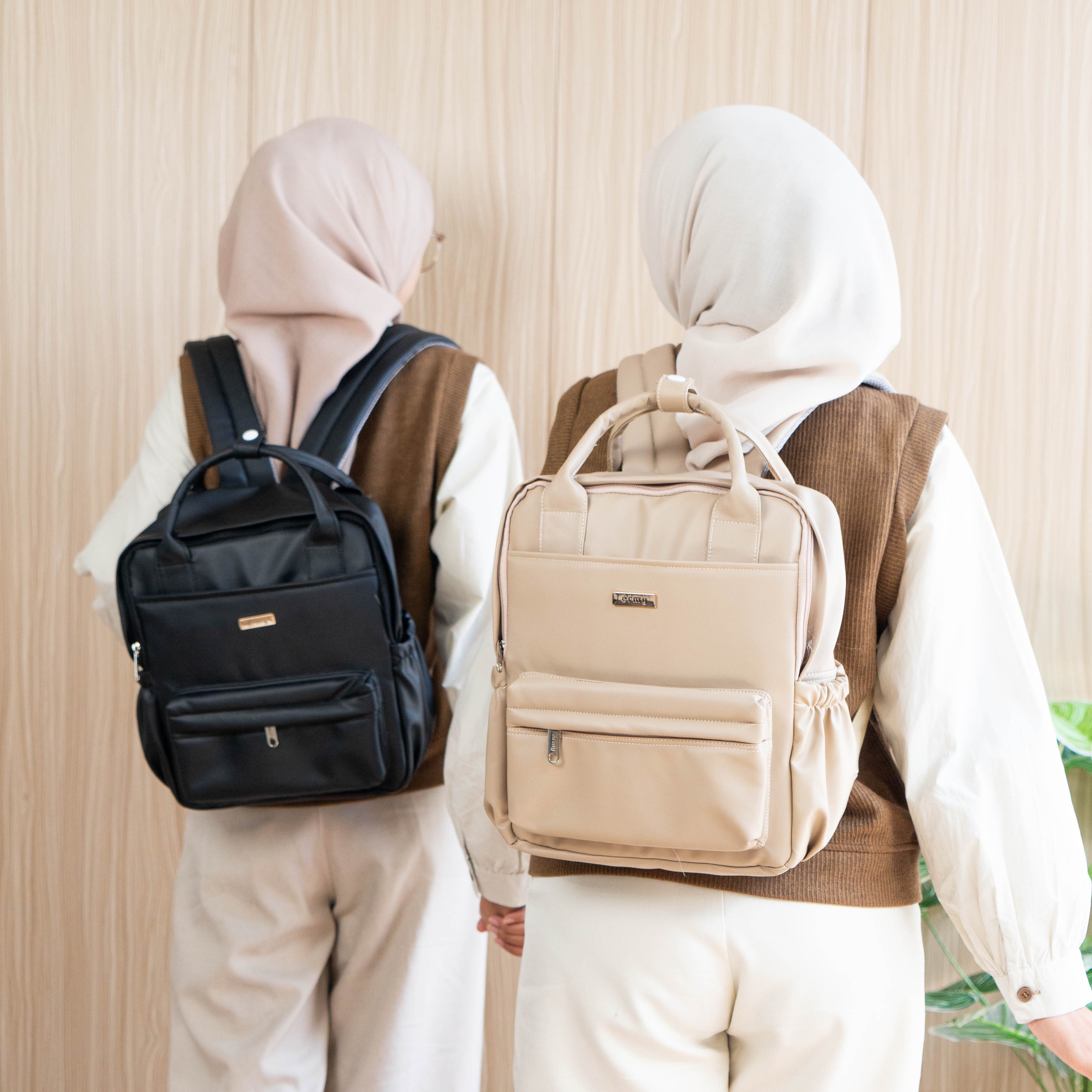 ERMY - Mily Ransel Mini Tas Wanita Sekolah 2 in 1 Waterproof