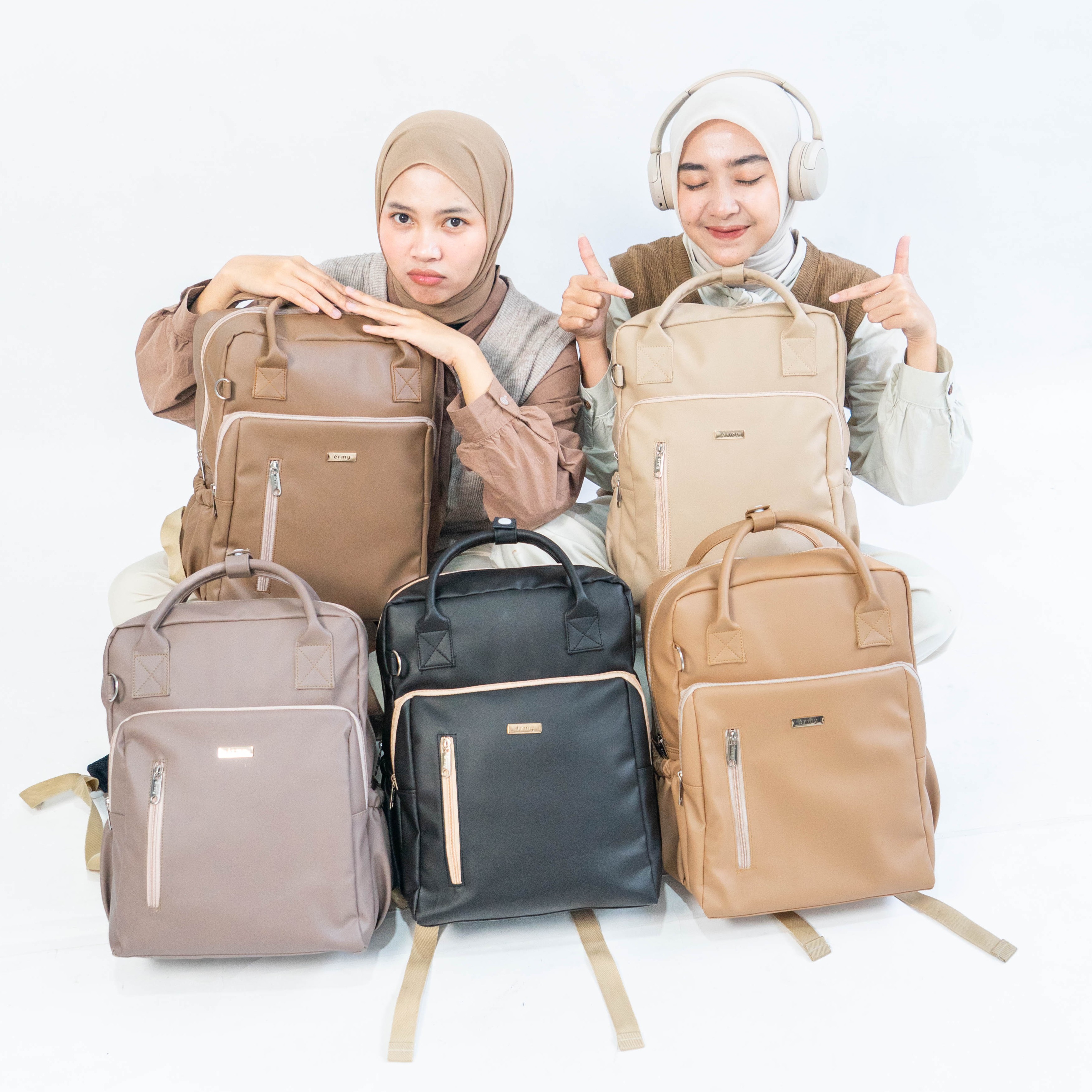 ERMY-Zolly Ransel Wanita 2 in 1 Waterproof