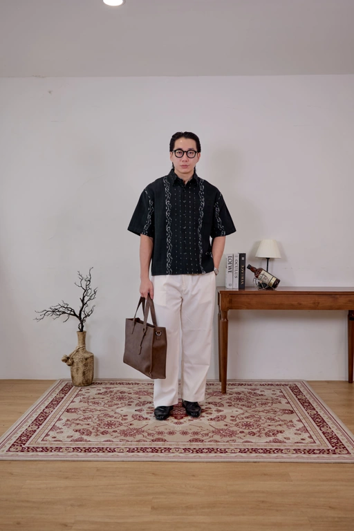 ETHNIC FLORES Short Sleeve
