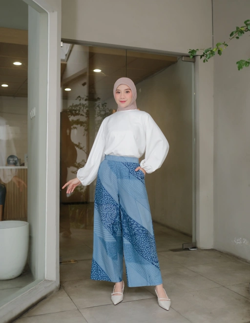 Image of BLUVIA Celana Kulot Wanita