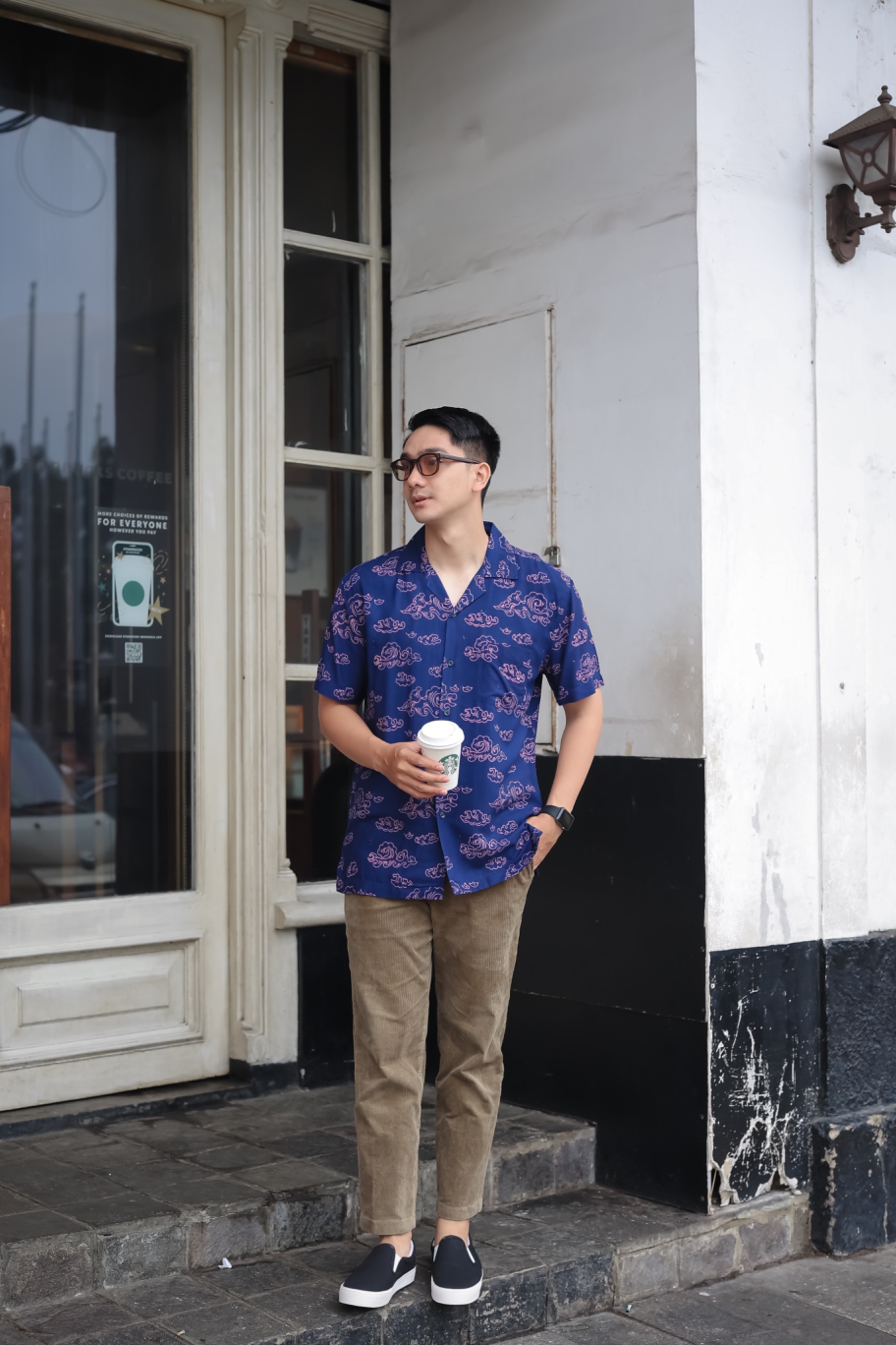 CUBAN BATIK NAVY
