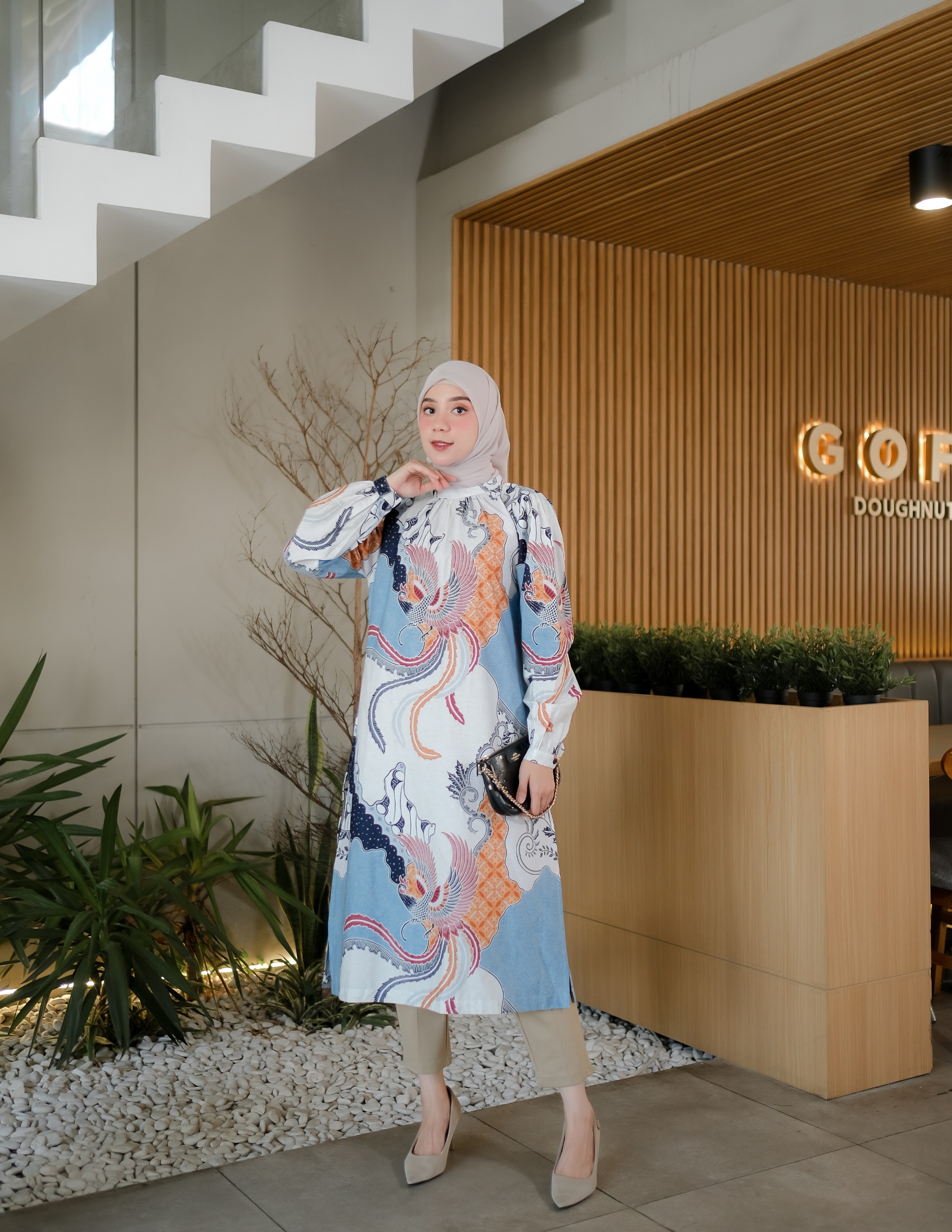 Midi Tunik Batik - HARMONIA