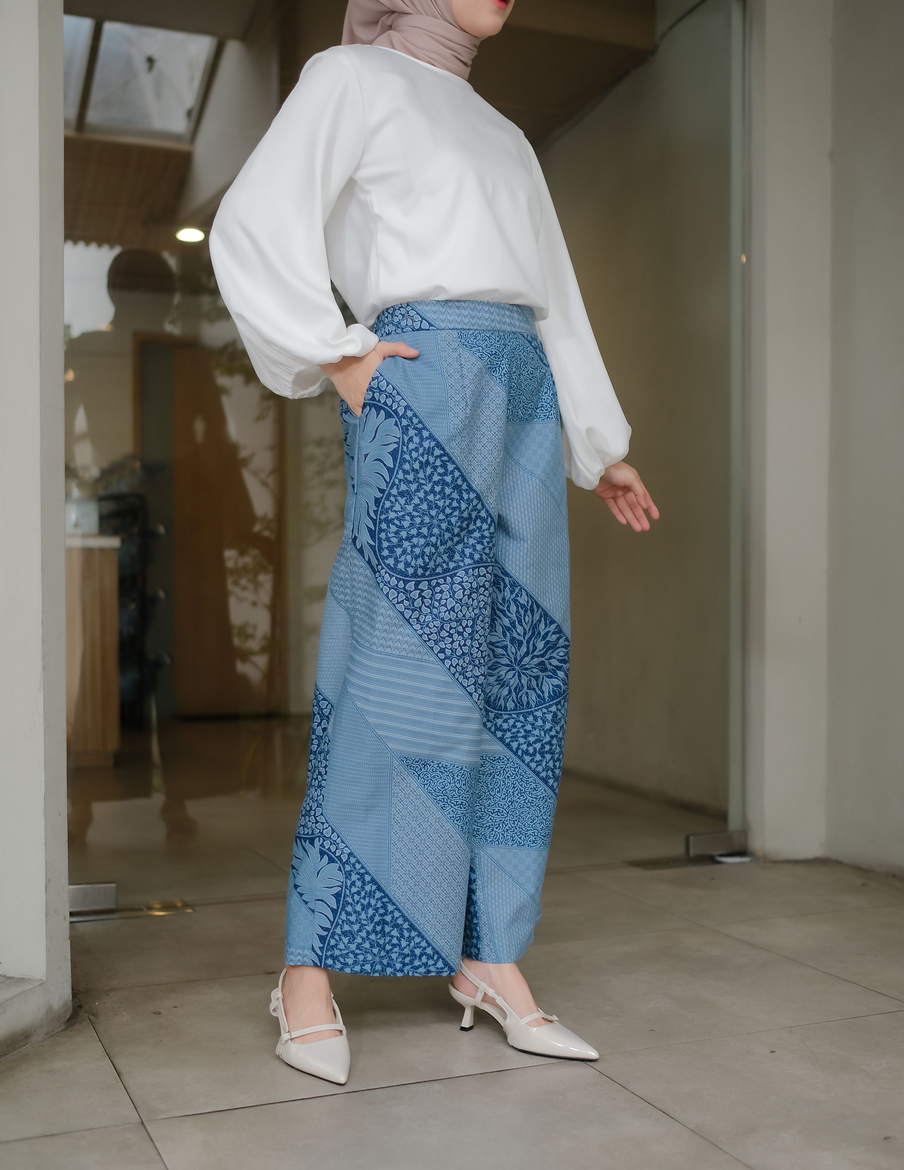 BLUVIA Celana Kulot Wanita
