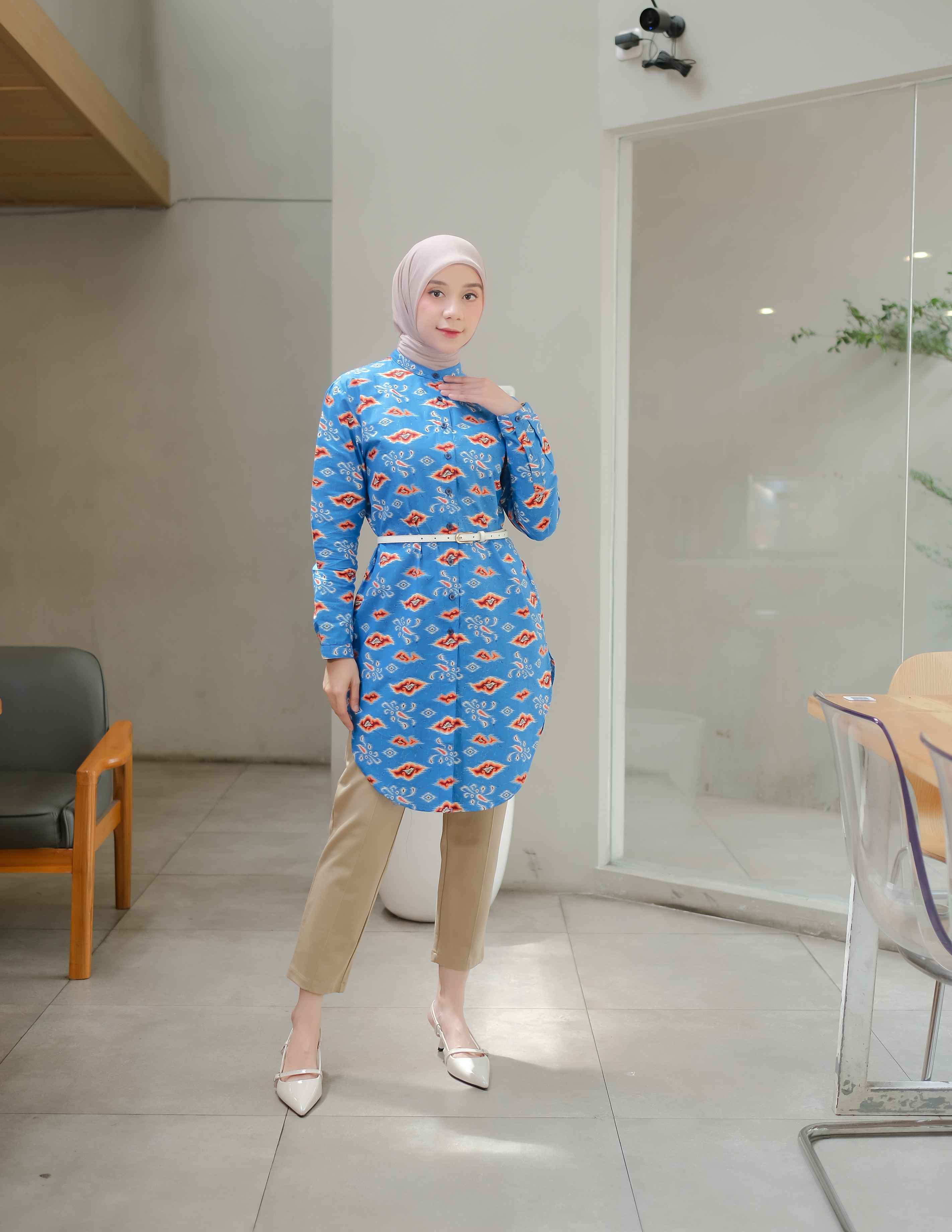 LAVENA Long Blouse Woman
