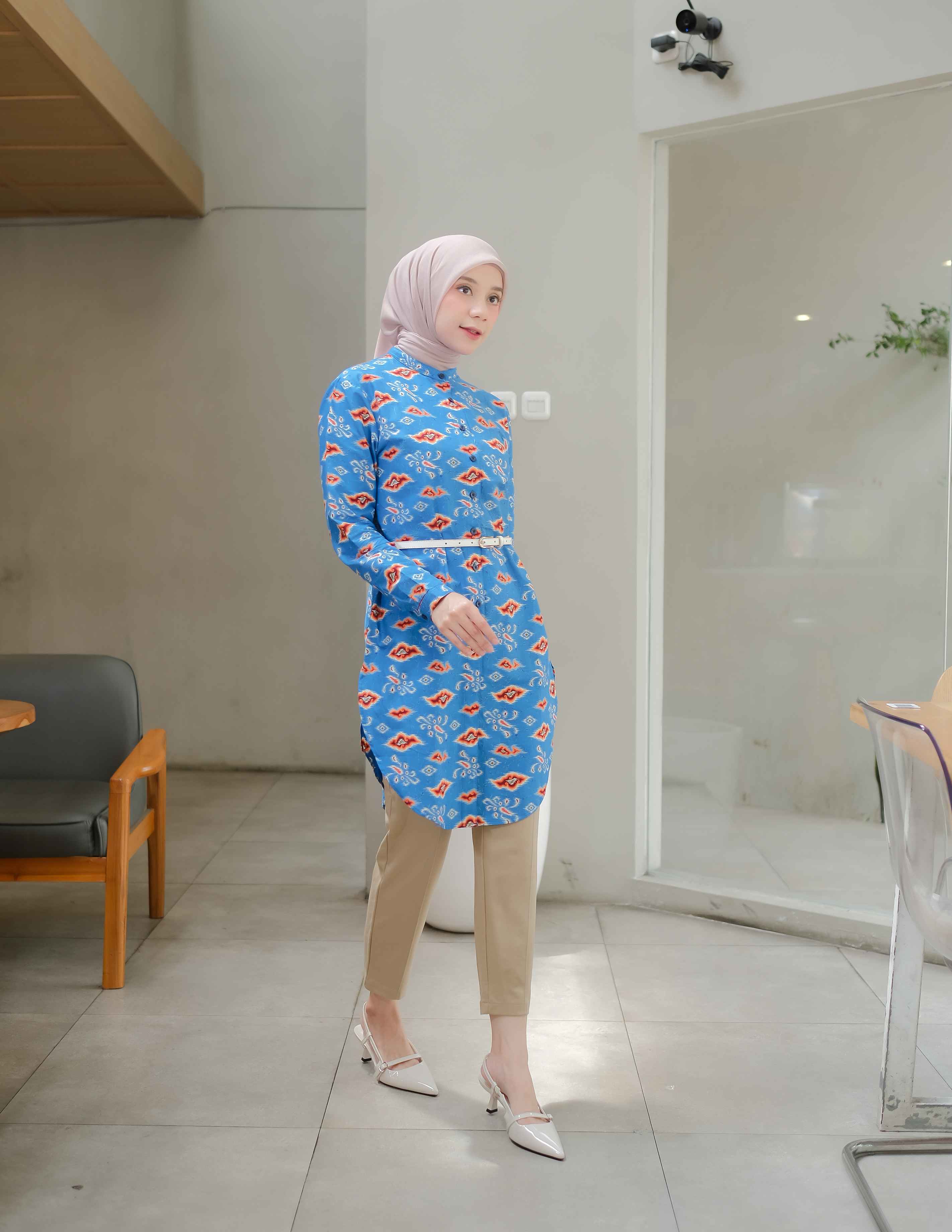 LAVENA Long Blouse Woman