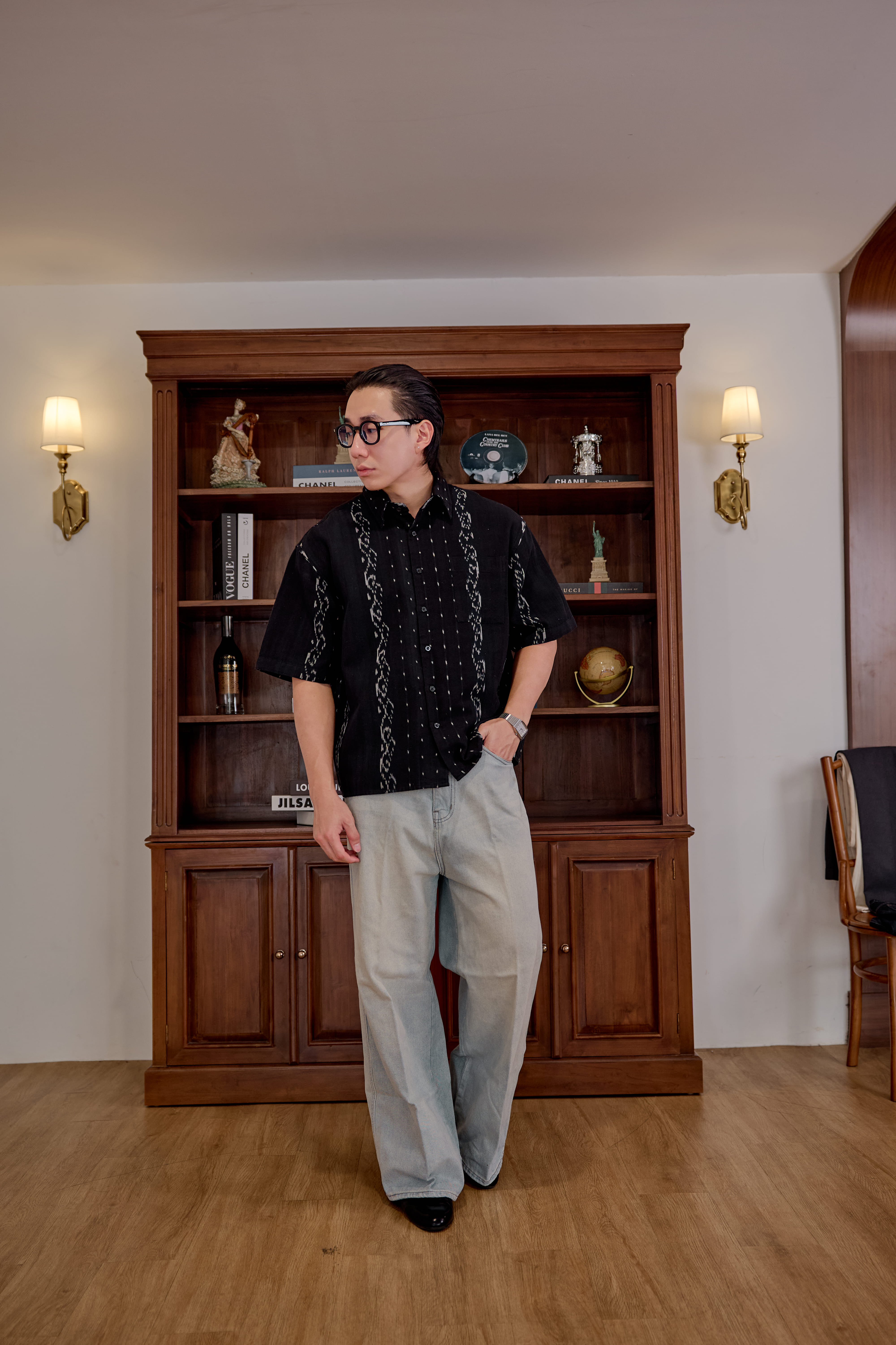 ETHNIC FLORES Short Sleeve