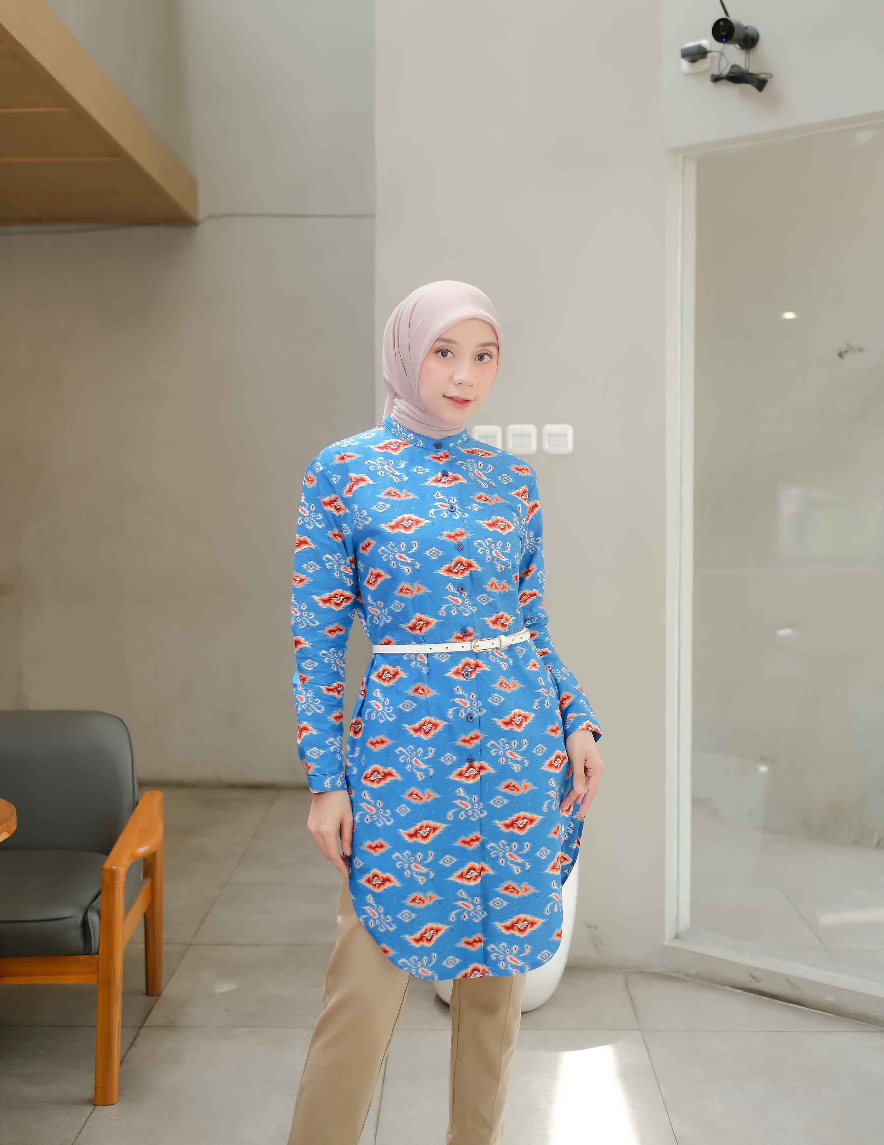 LAVENA Long Blouse Woman