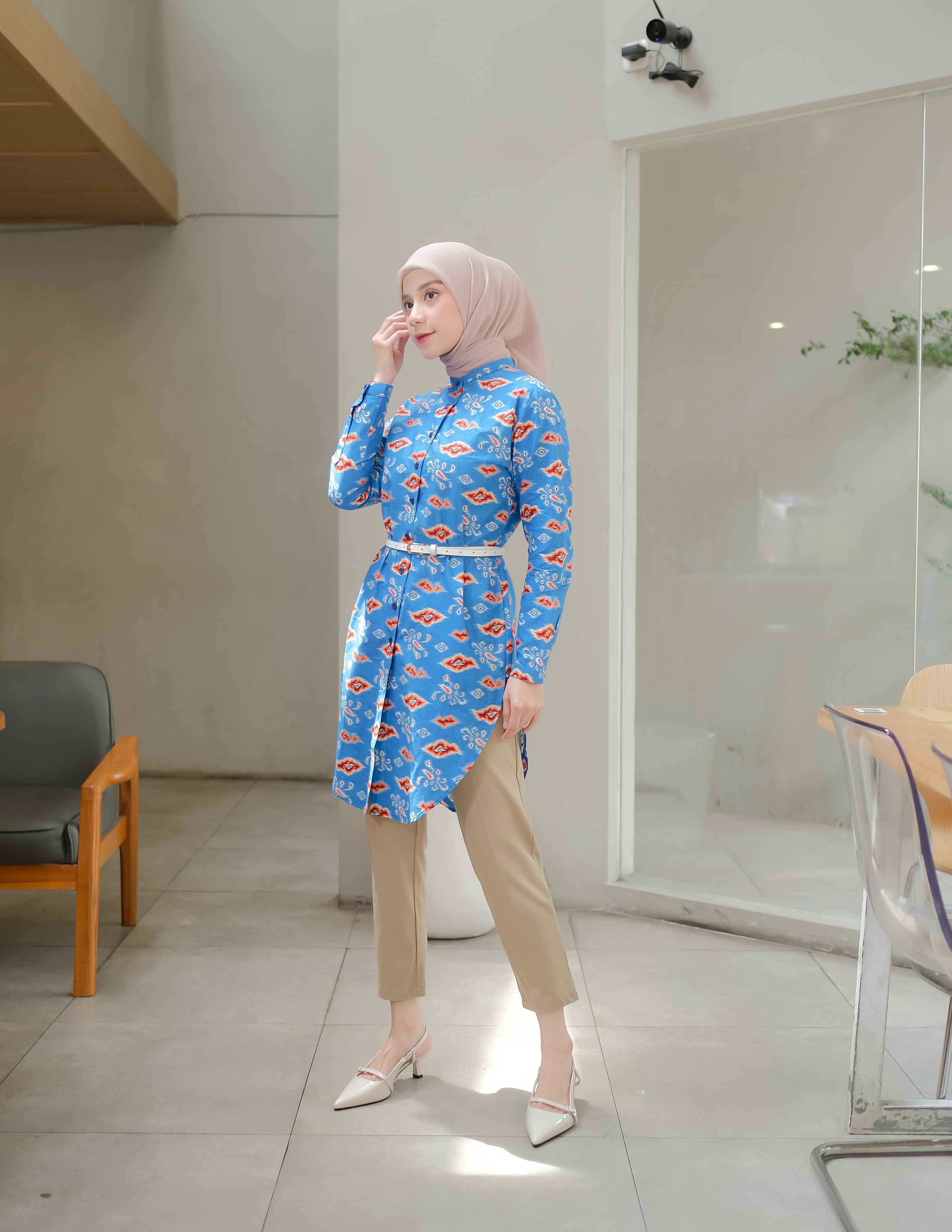 LAVENA Long Blouse Woman