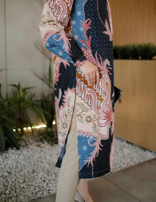 Image of Midi Tunik Batik - PANCARONA