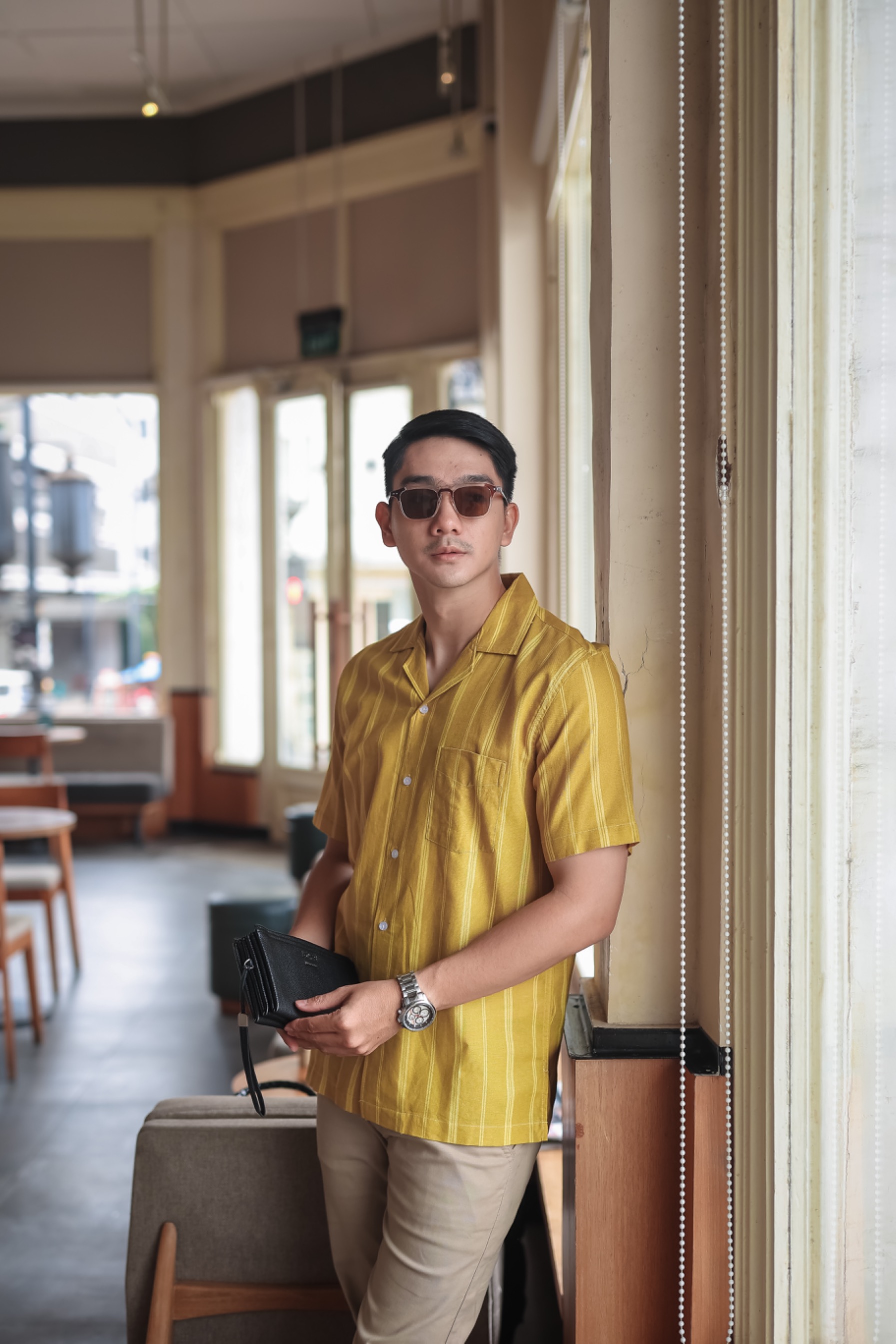 Cuban stripes yellow