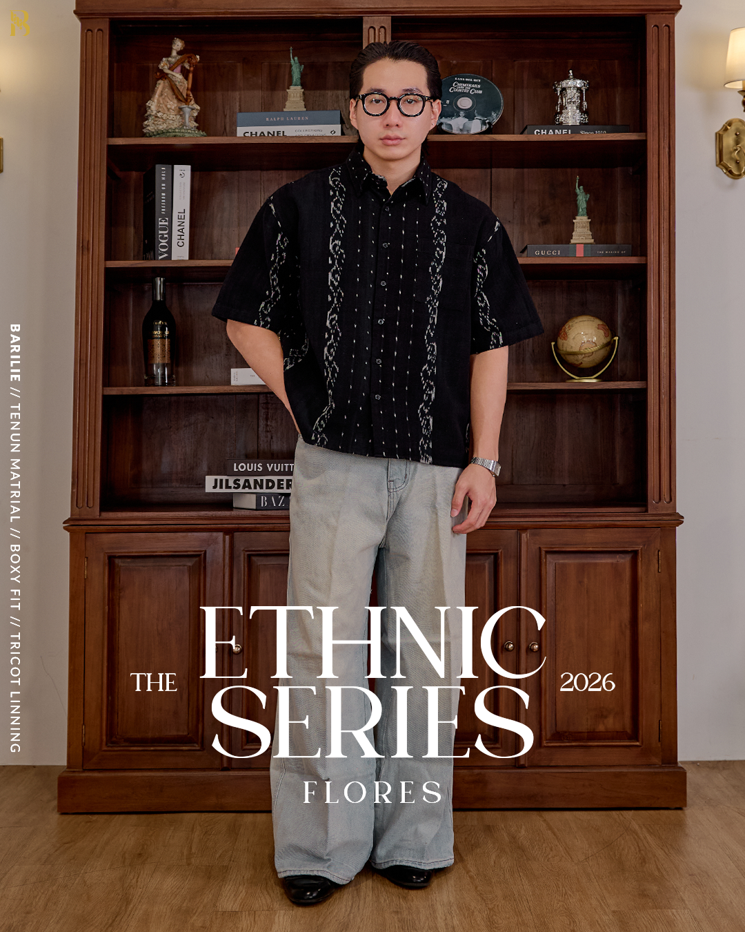 ETHNIC FLORES Short Sleeve