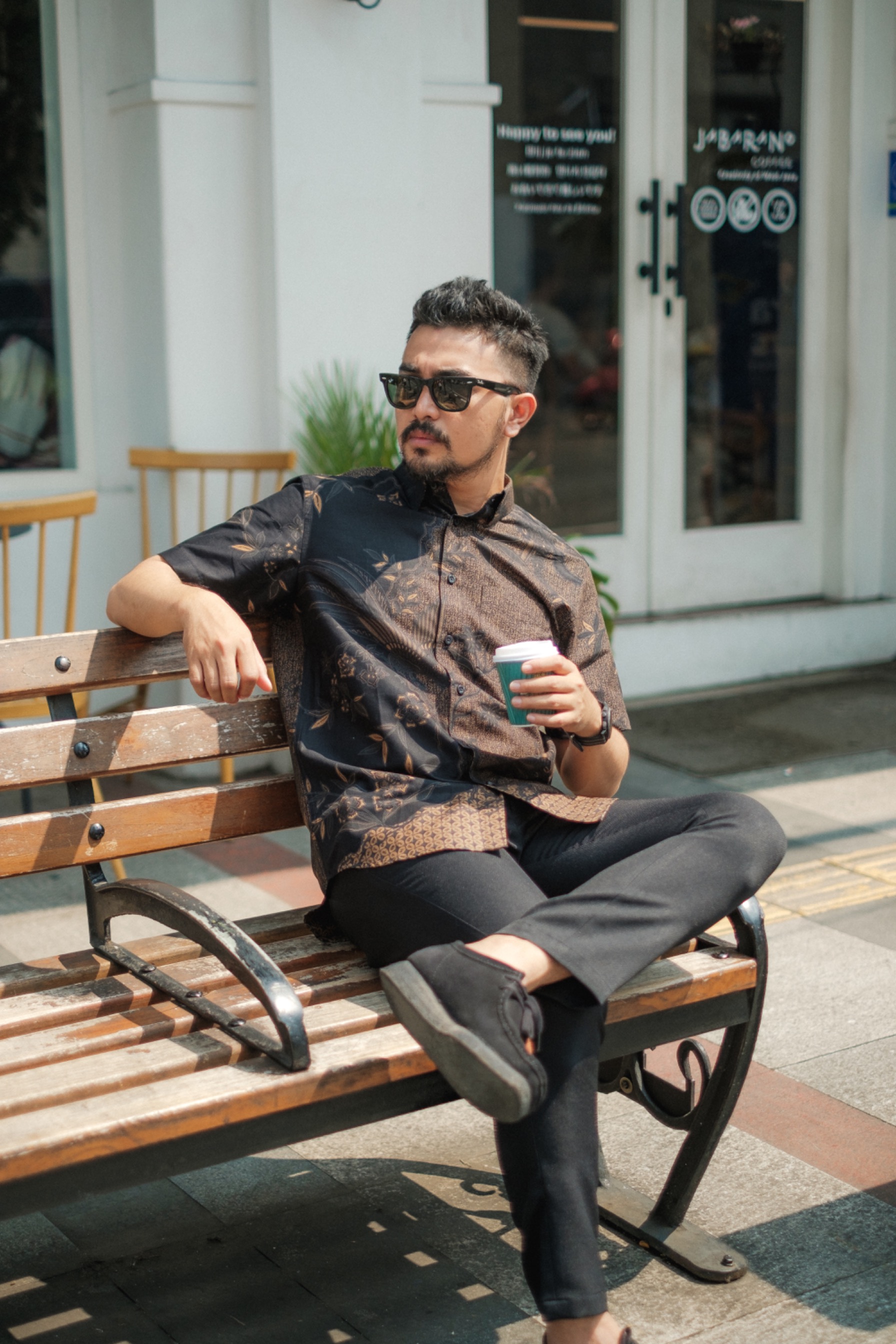 PAKSI KAWUNG BLACK Short Sleeve