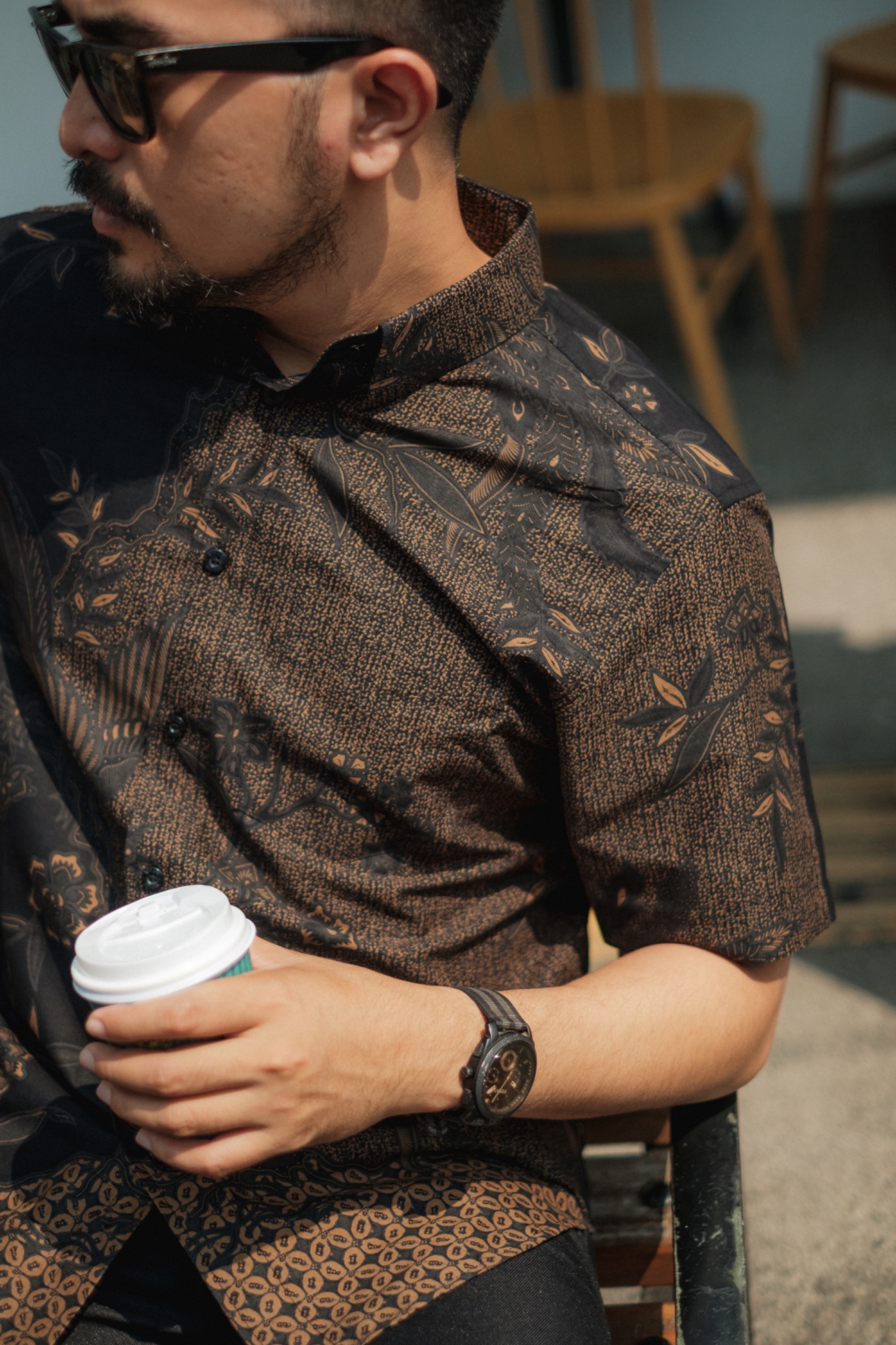 PAKSI KAWUNG BLACK Short Sleeve