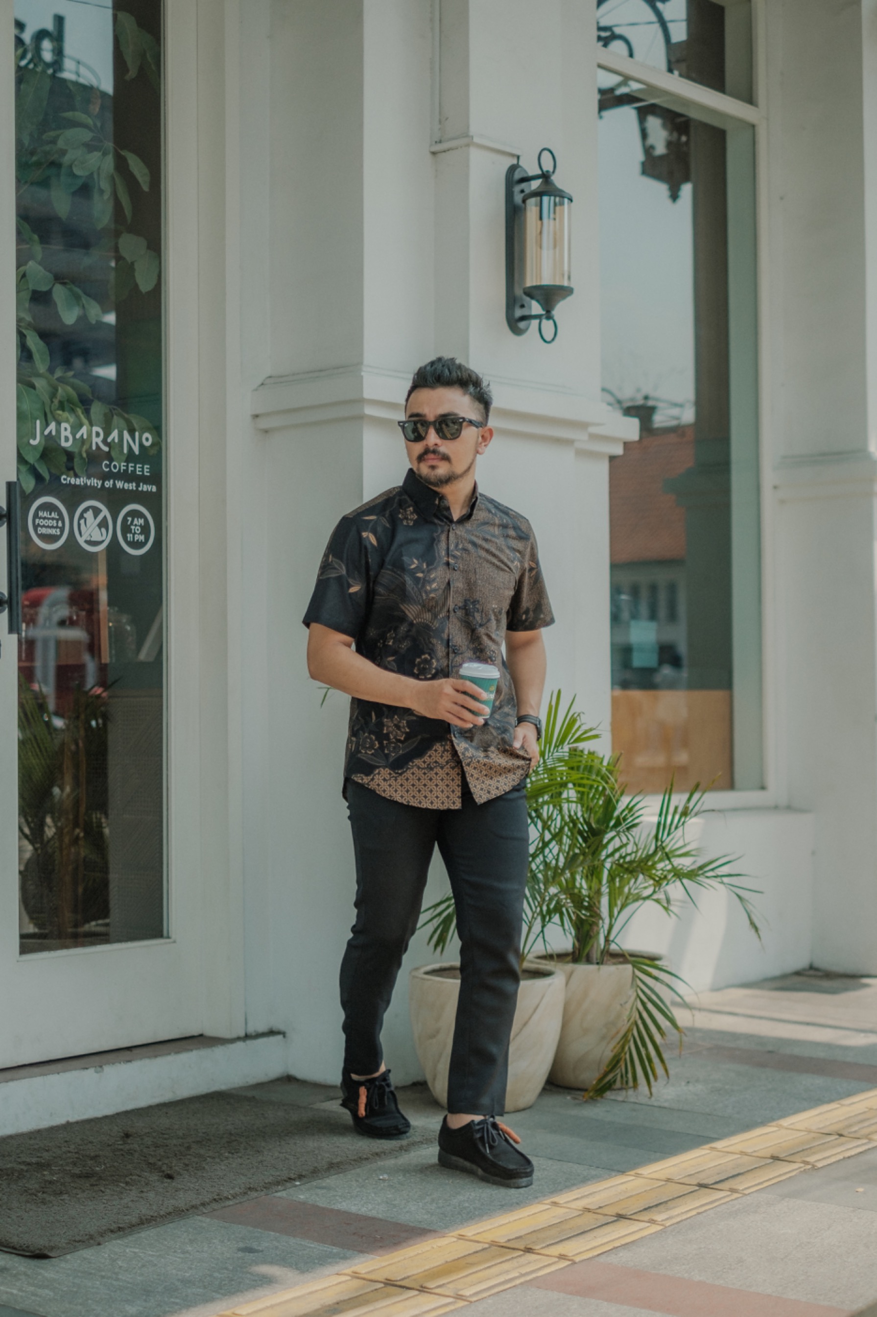 PAKSI KAWUNG BLACK Short Sleeve