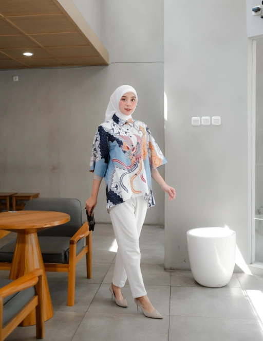 Image of HARMONIA WOMAN - Blouse Oversize