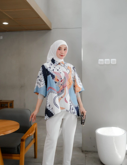 Image of HARMONIA WOMAN - Blouse Oversize