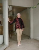 Oversize Blouse 7/8 Woman - KASATRIAN