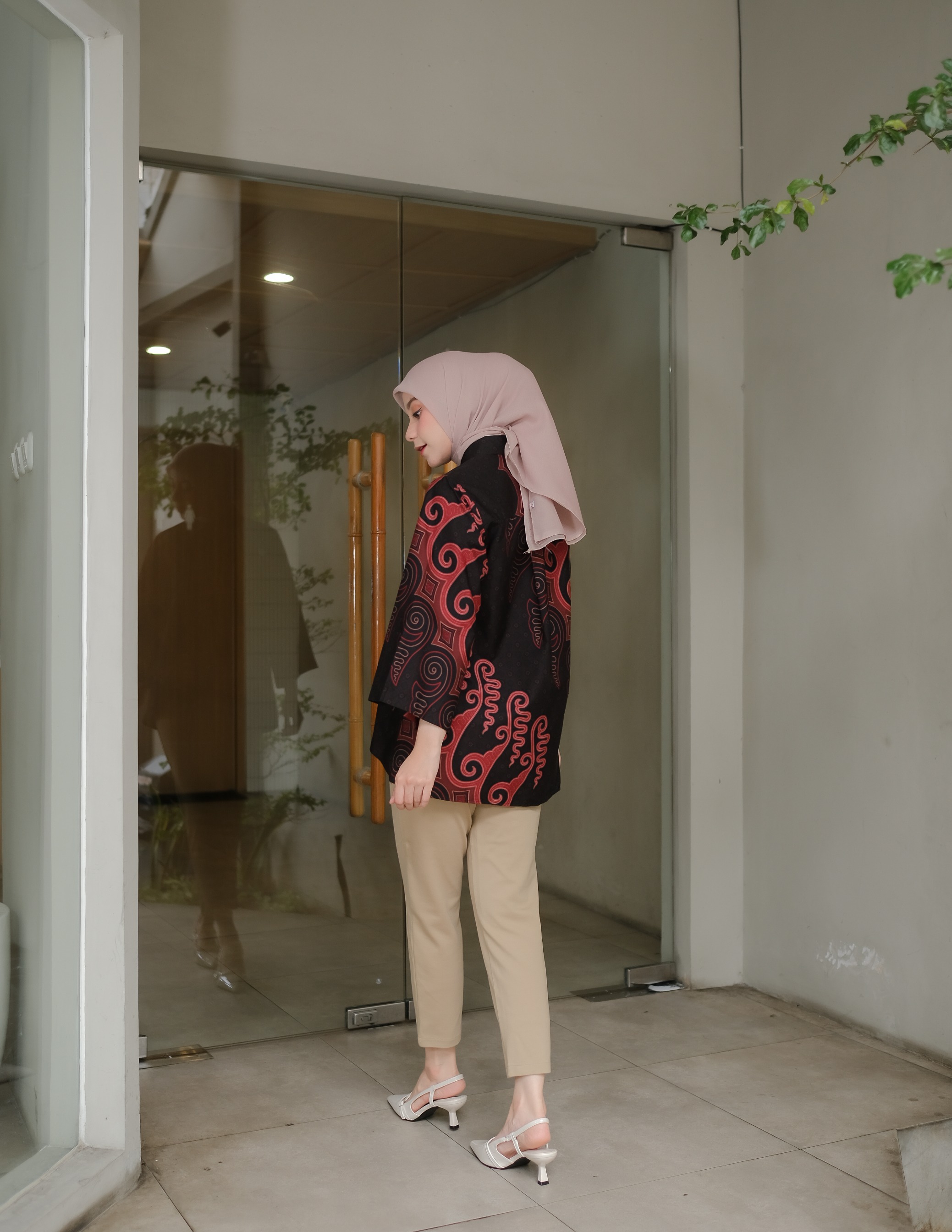 Oversize Blouse 7/8 Woman - KASATRIAN