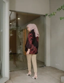 Oversize Blouse 7/8 Woman - KASATRIAN