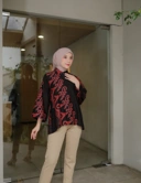Oversize Blouse 7/8 Woman - KASATRIAN