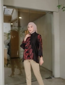Oversize Blouse 7/8 Woman - KASATRIAN