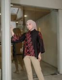 Oversize Blouse 7/8 Woman - KASATRIAN